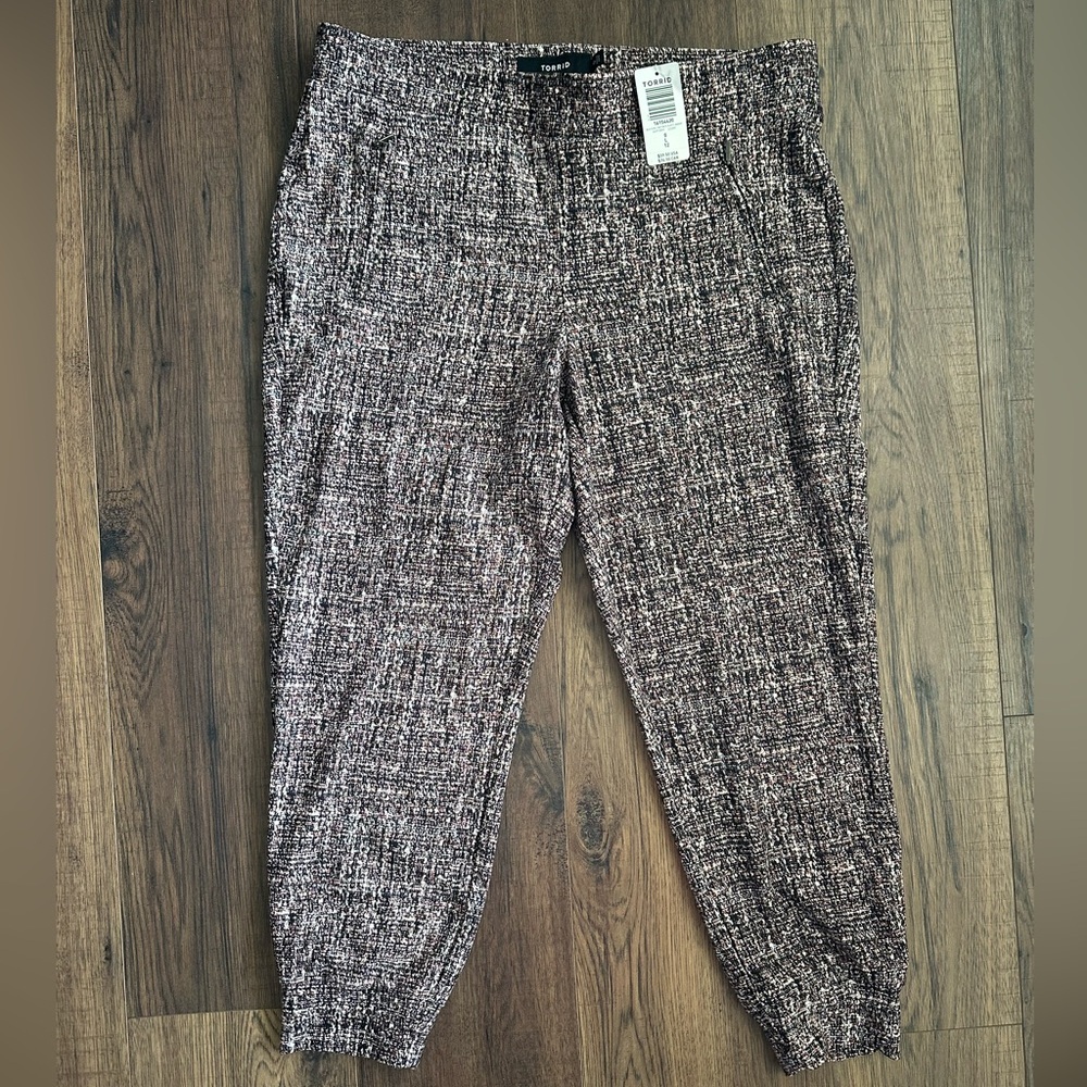 NWT Torrid Relaxed Fit Ponte Relaxed Fit Jogger Pant Size 0/0x/12